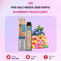 Pod Salt Nexus Blueberry Peach Candy 20mg/ml-3500 puffs