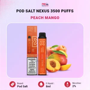 Pod Salt Nexus Peach Mango 20mg/ml-3500 Puffs