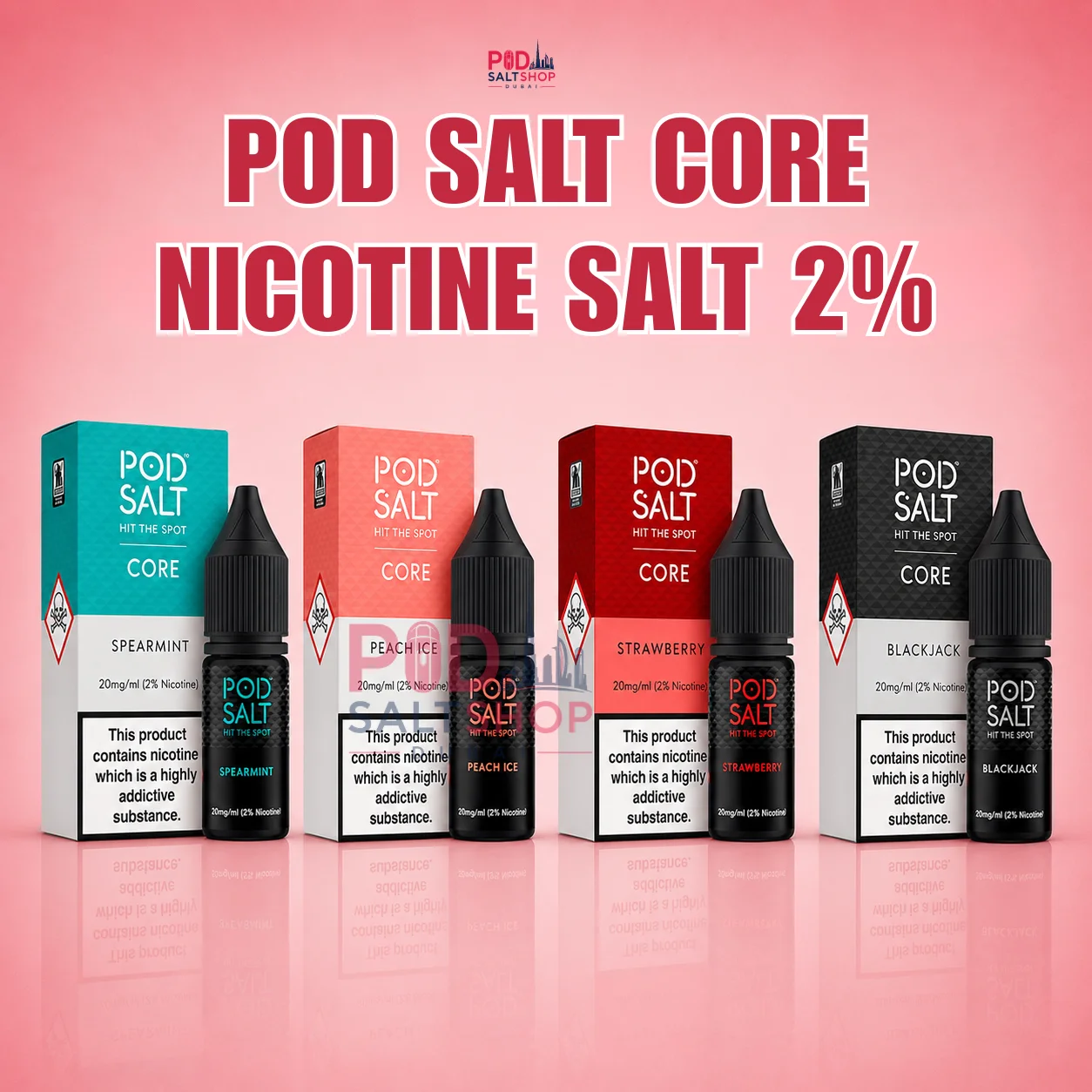 Pod Salt Core 20mg Salt Nic E-Liquid