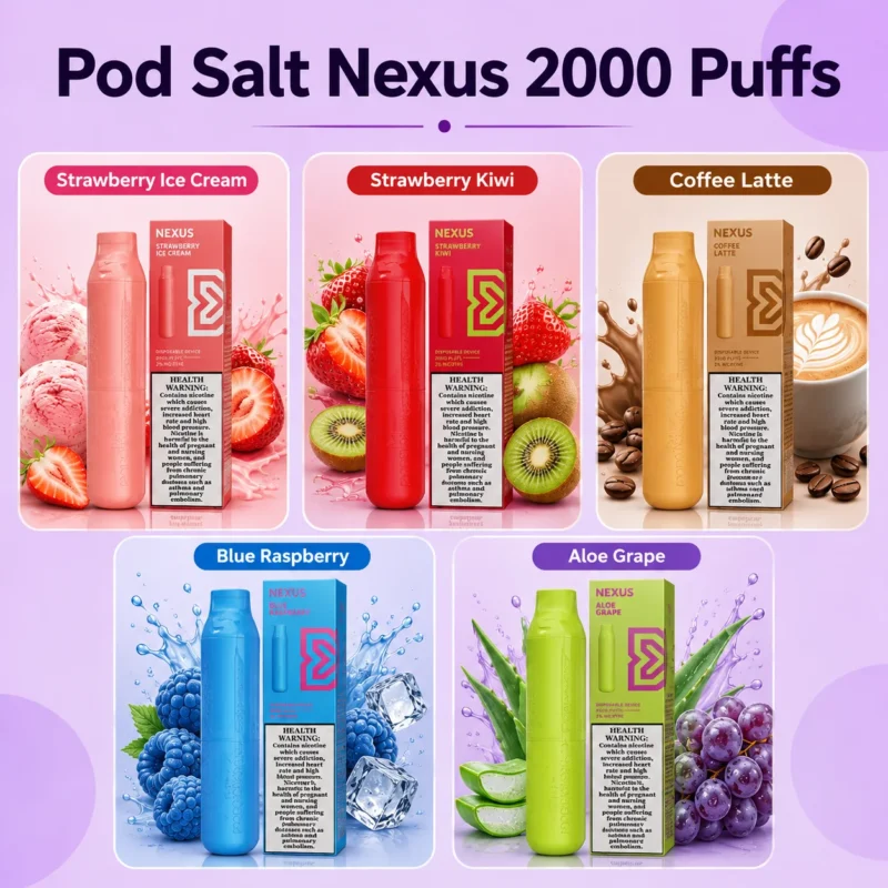Pod Salt Nexus 2000 Puffs Disposable Vape