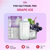 Pod Salt Pearl Pro Grape Ice 20mg 10000 Puffs Disposable