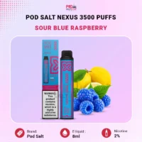 Pod Salt Nexus Sour Blue Raspberry 20mg/ml-3500 puffs
