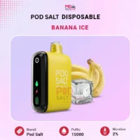 Pod Salt Banana Ice 15000 Puffs Disposable