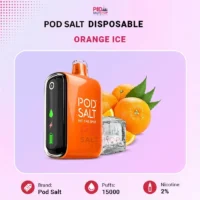 Pod Salt Orange Ice 15000 Puffs Disposable