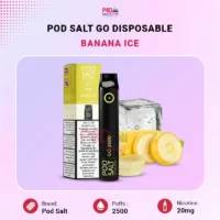 Pod Salt Go Banana Ice 2500 Puffs