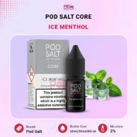 Pod Salt Core Ice Menthol-20 mg Salt Nic E-Liquid