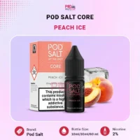 Pod Salt Core Peach Ice-20 mg Salt Nic E-Liquid