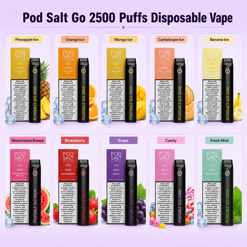Pod Salt Go 2500 Puffs Disposable Vape