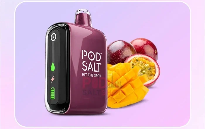 Best Pod Salt Flavours in Dubai: Beginner's Guide 12 Pod Salt Mango Passion Fruit 15000 Puffs Disposable