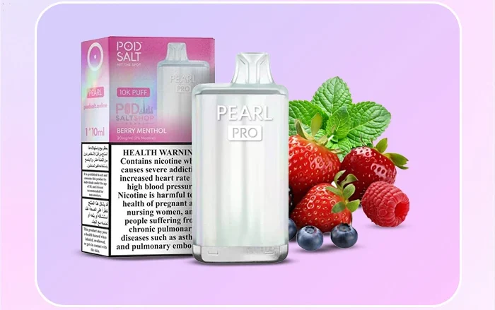 Best Pod Salt Flavours in Dubai: Beginner's Guide 7 Pearl Pro Berry Menthol