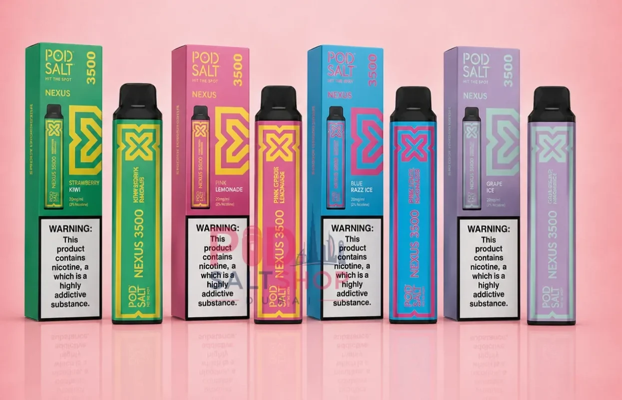 Best Pod Salt Flavours in Dubai: Beginner's Guide 3 Pod Salt Nexus 3500 Puffs