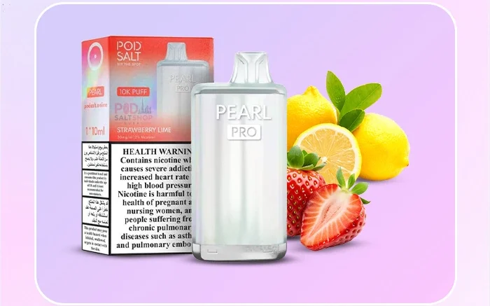Best Pod Salt Flavours in Dubai: Beginner's Guide 6 Pearl Pro Strawberry Lime
